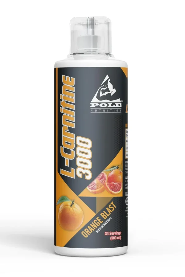 Pole Nutrition L-Carnitine 3000 Dietary Supplement - Orange Blast Flavour