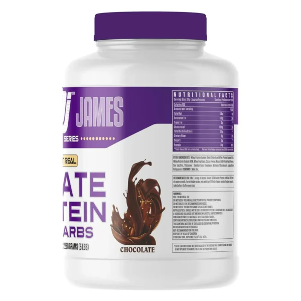 Dennis James Signature Series Isolate Protein | Whey Proteins | Low Carbs | Chocolate Flavor