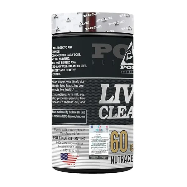 Pole Nutrition Liver Cleanse - Detox and Support Formula