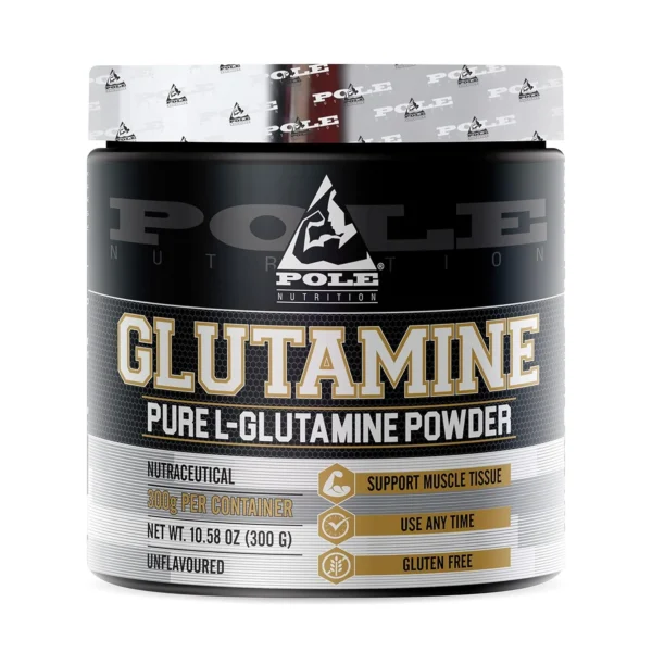 Pole Nutrition Pure L-Glutamine Powder - 300g Unflavored