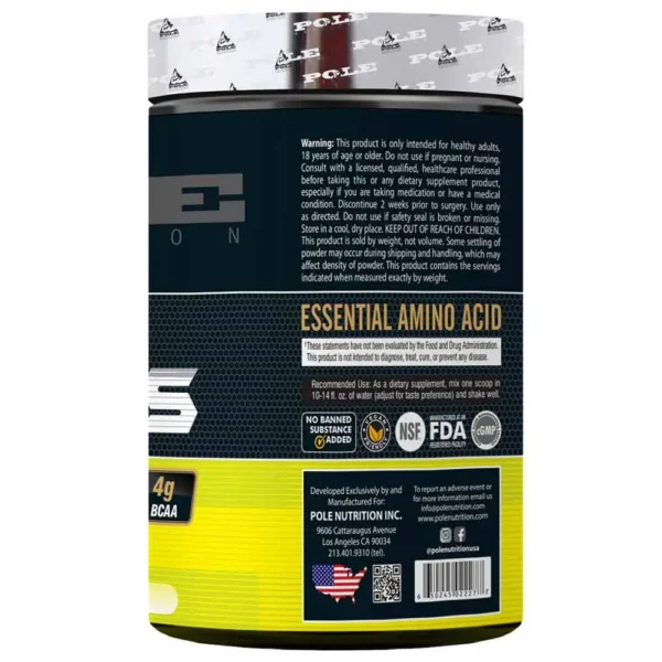 Pole Nutrition EAA Electrolytes Zero Sugar